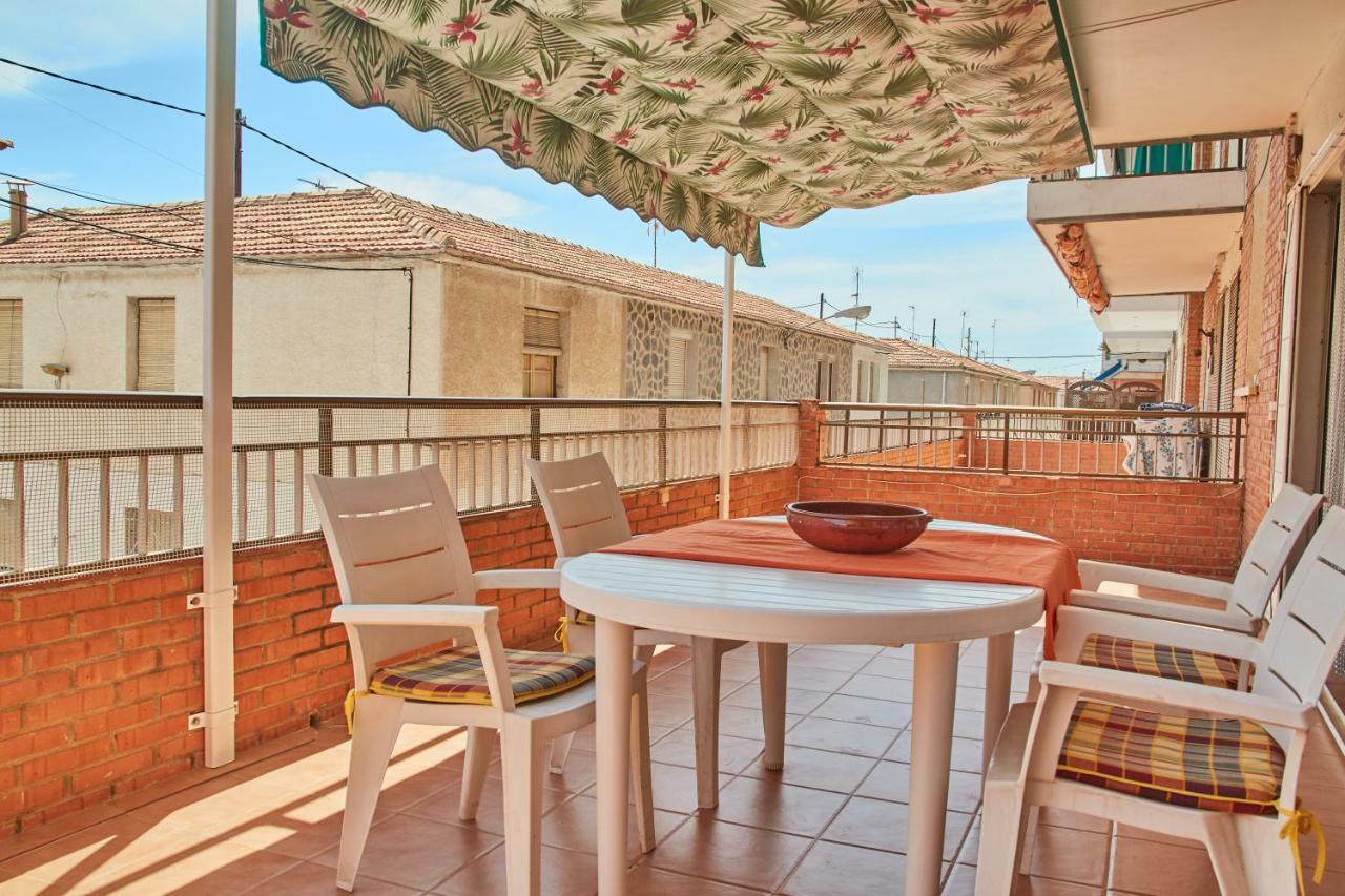 Grosse Sonnenterrasse, 200 Meter Zum Strand... Santa Pola Exterior foto