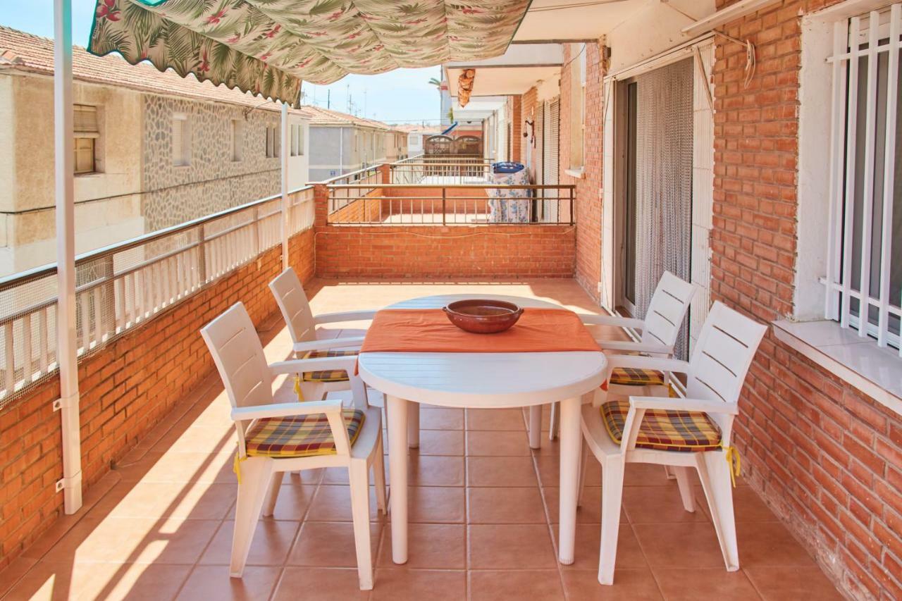 Grosse Sonnenterrasse, 200 Meter Zum Strand... Santa Pola Exterior foto